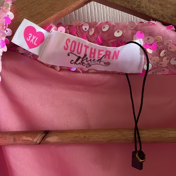 Pink Sequin Women's Jacket - Picture 2 of 2